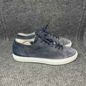 To Boot New York Derrick Suede Sneakers Shoes Low Top Blue White Mens 13 Italy